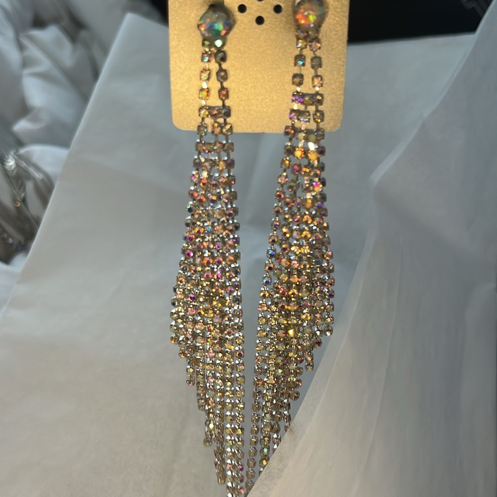 Meli Melo Silver drop Earrings